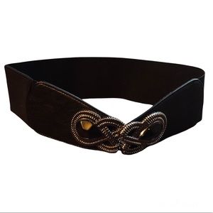 KOHL’S | Black Gunmet Belt | Sz. S/M